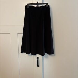 Ruby Rd Classic Black A-Line Women's Skirt